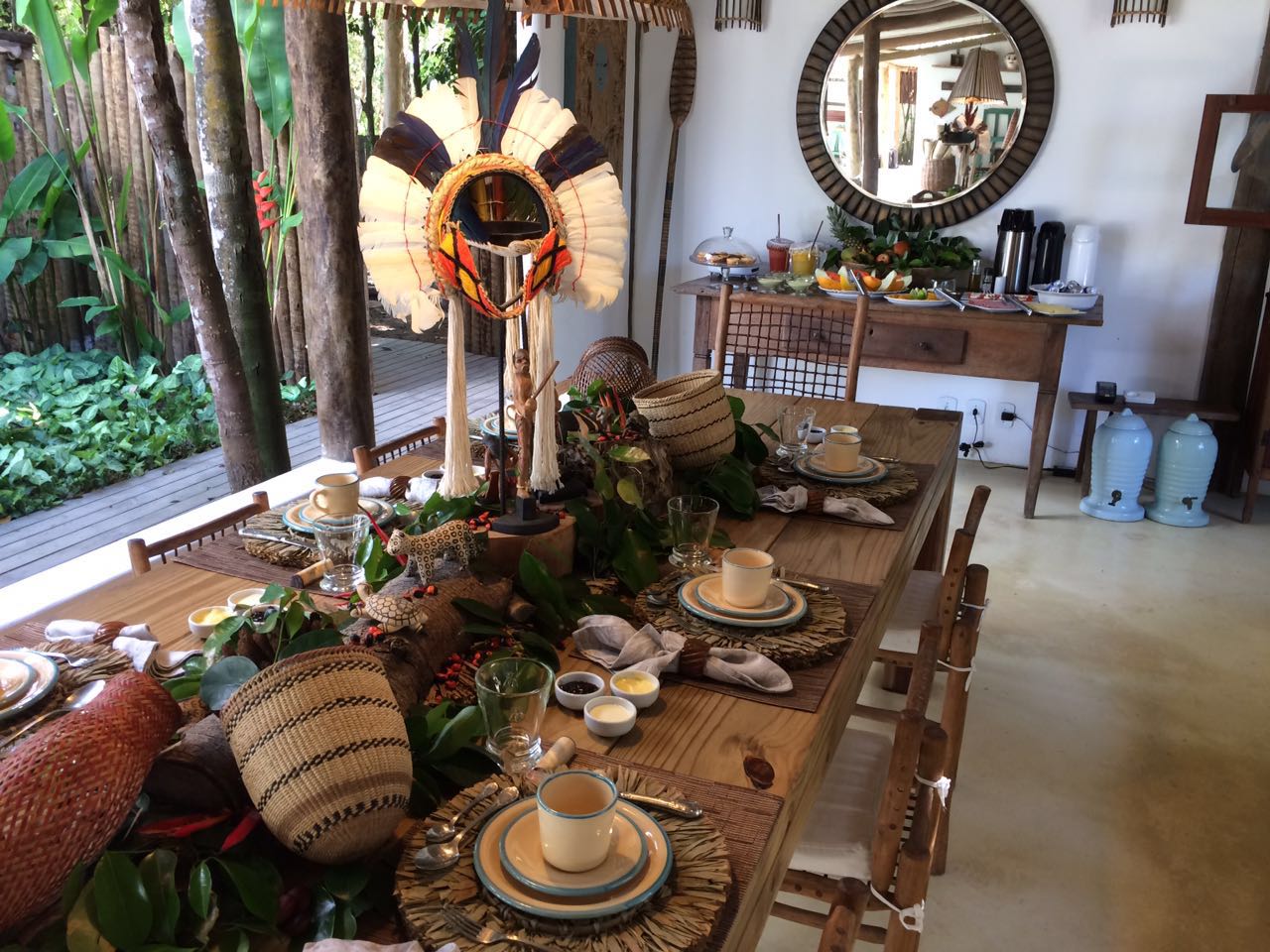 Sala de Jantar e Café da Manhã Temático